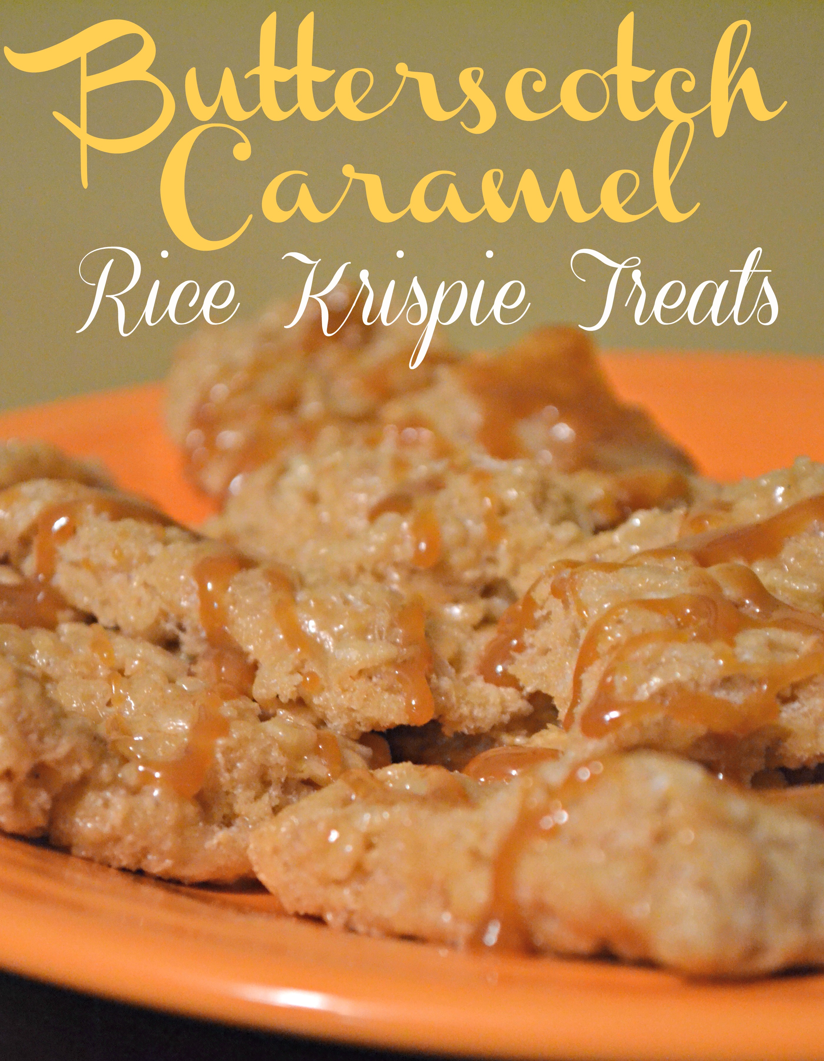 Treat rice butterscotch Domestic Krispies Blog make krispie The to Caramel Geek treats    Rice how Butterscotch