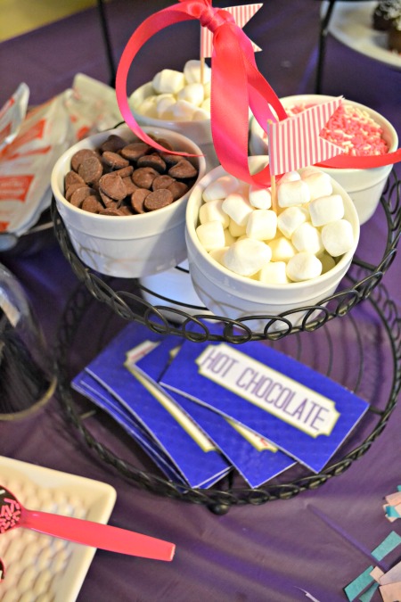 DIY Hot Chocolate Station Party Idea - The Domestic Geek Blog