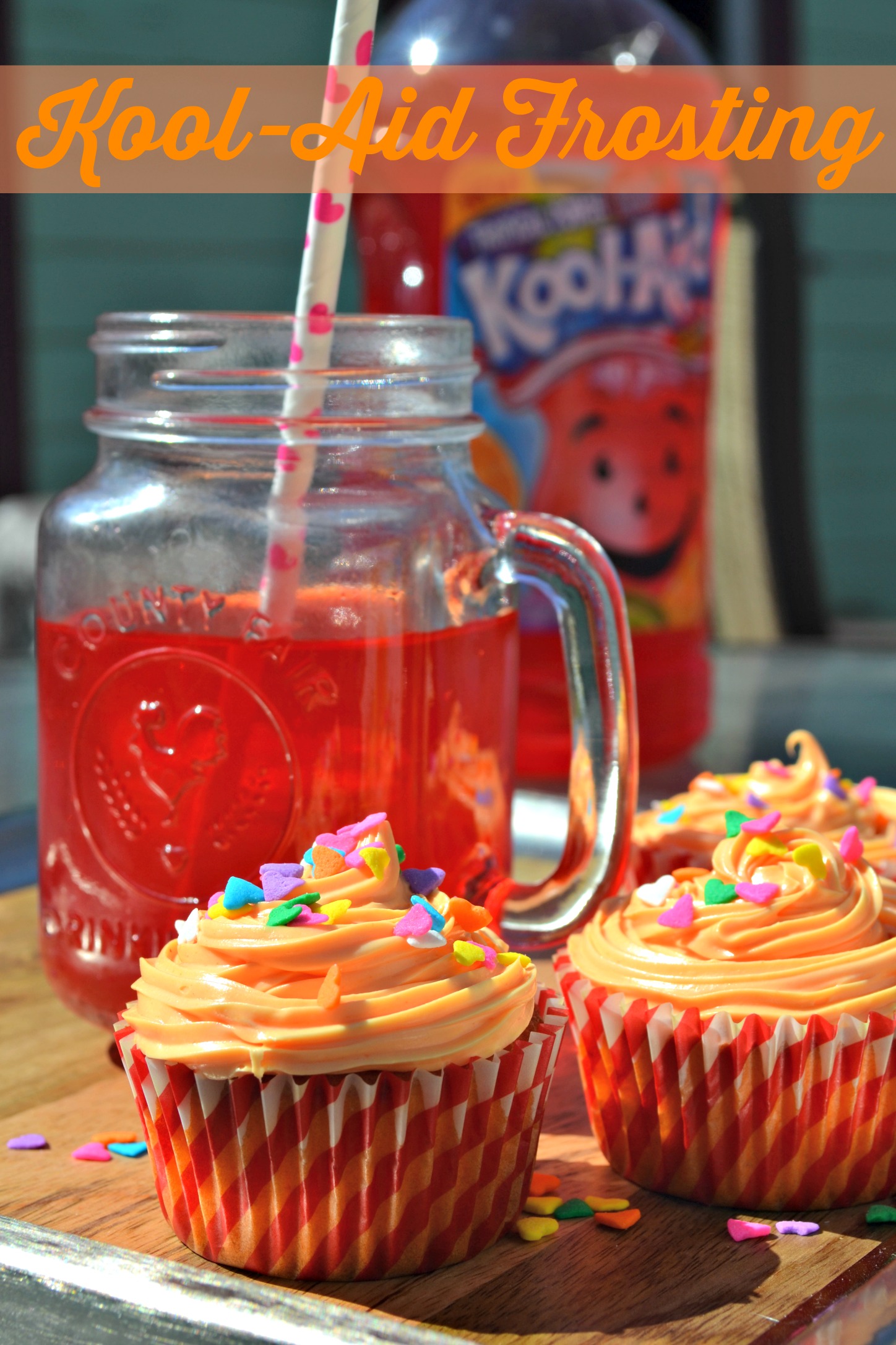 Easy Frosted Cupcakes with Kool-Aid - The Domestic Geek Blog